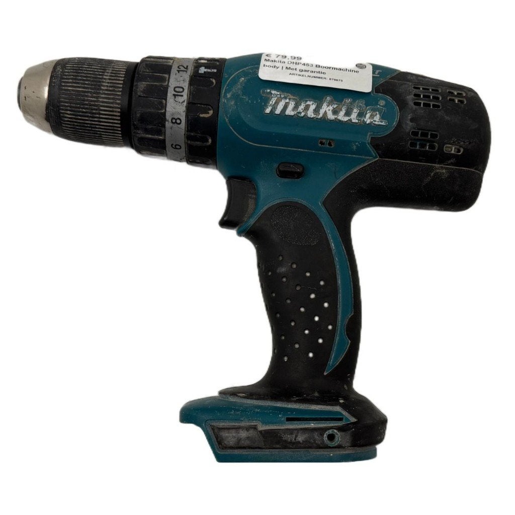 Makita DHP453 Boormachine body | Met garantie, Boormachine, Gebruikt, Dordrecht@usedproducts.nl, Toulonselaan 72