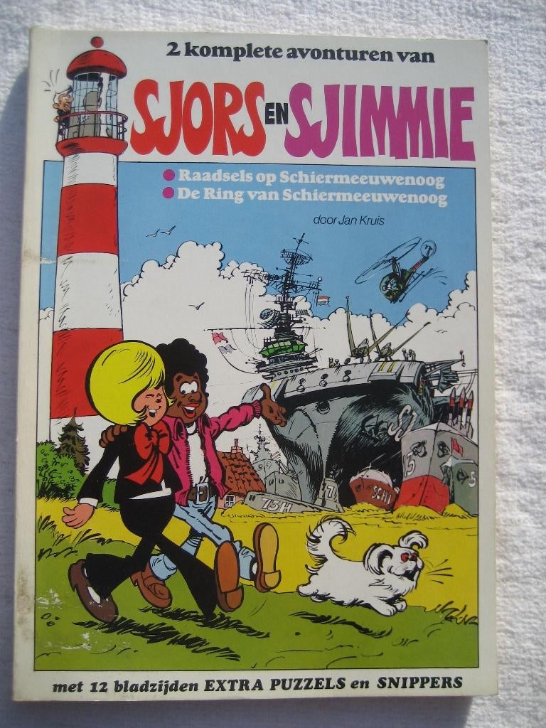 Sjors en Sjimmie 2 komplete avonturen, Eén stripboek, Ophalen of Verzenden, Zo goed als nieuw