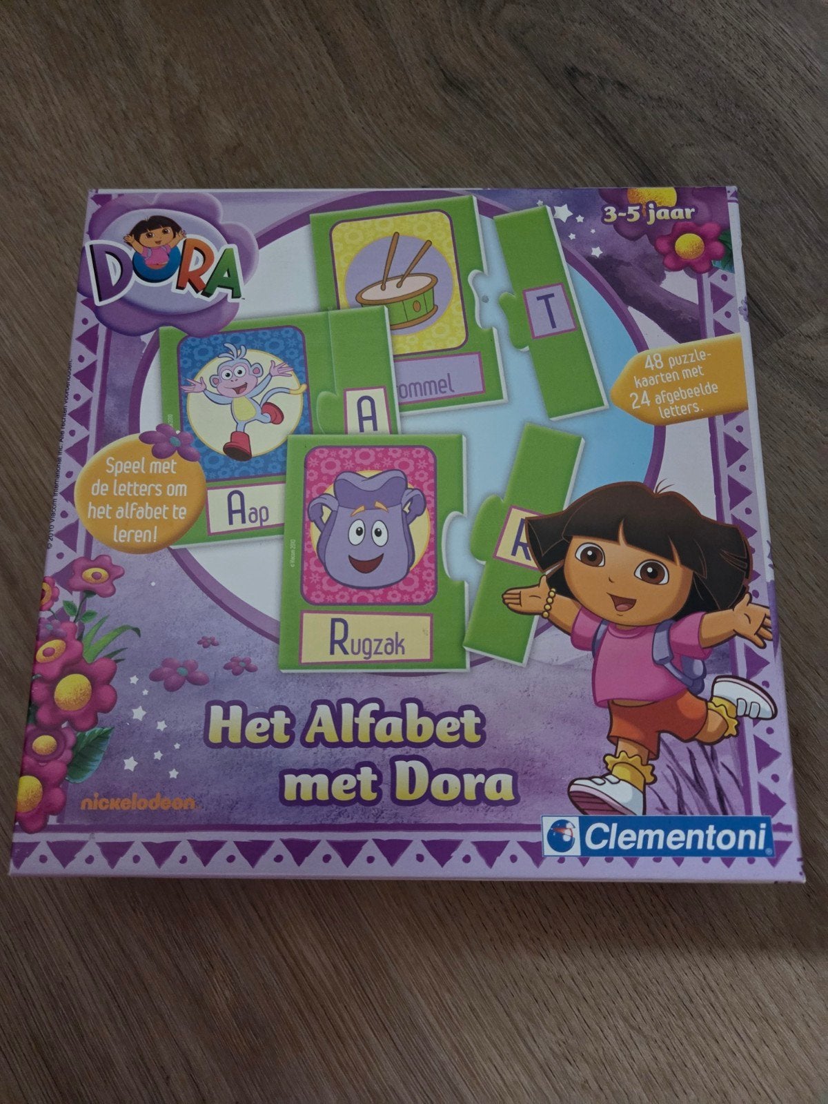 Dora Het Alfabet met Dora - Educatief Puzzelspel, Ophalen of Verzenden, Gebruikt, Puzzelen
