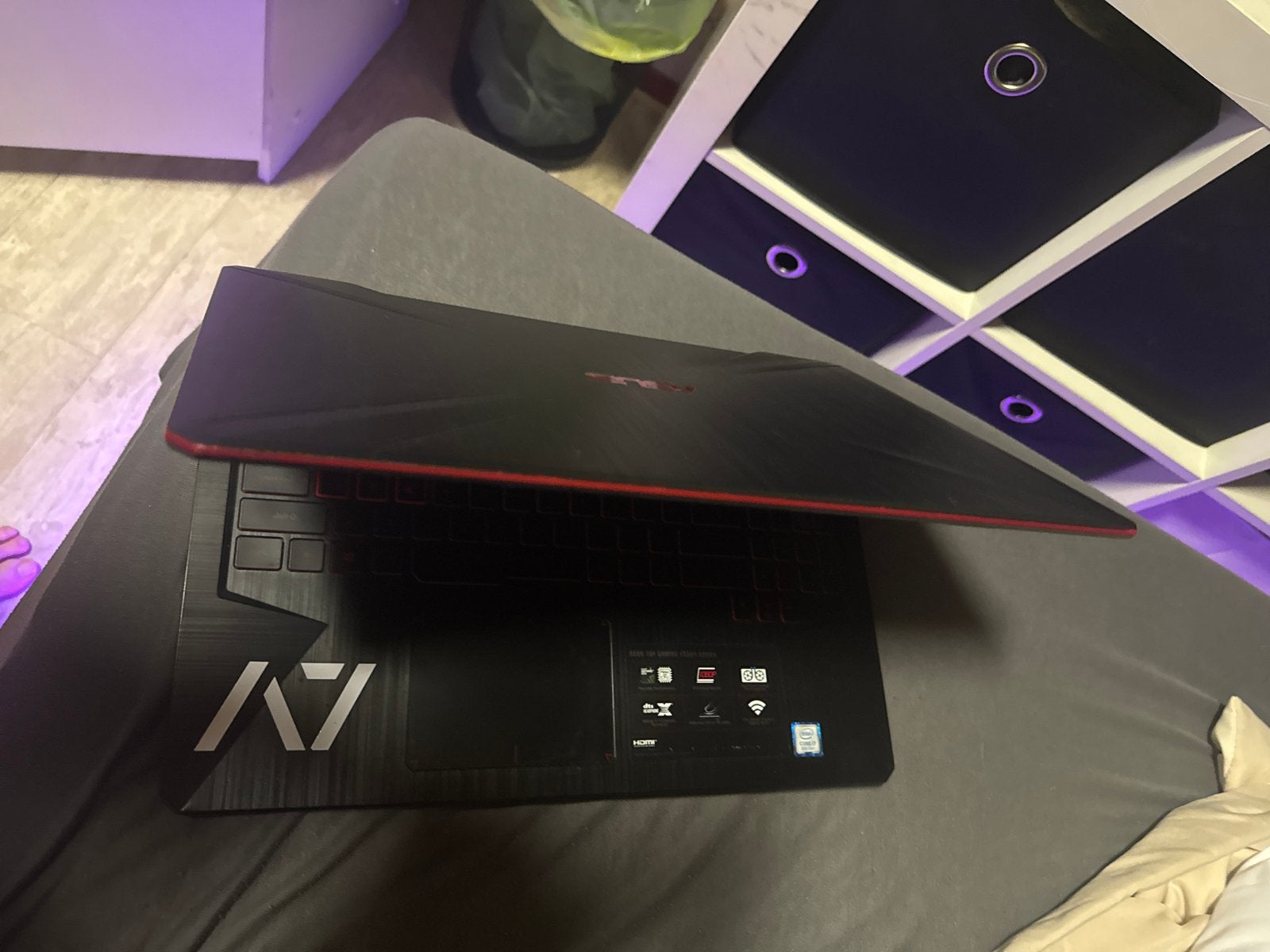 ASUS TUF Gaming FX504 - i7 8th Gen - Gaming Laptop, Gebruikt, Met videokaart, 2 tot 3 Ghz, 8 GB