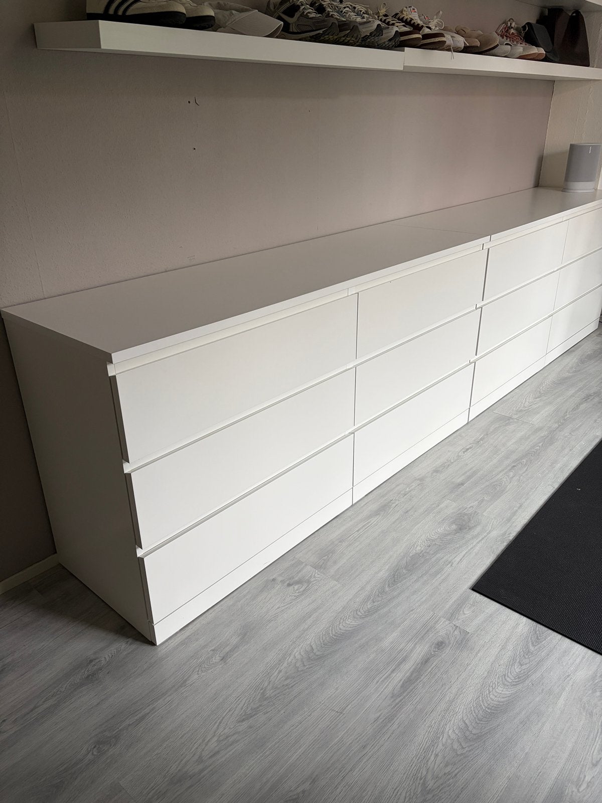 2x Malm kast IKEA met 6 lades, Ophalen, 50 tot 100 cm, Zo goed als nieuw, 3 of 4 laden