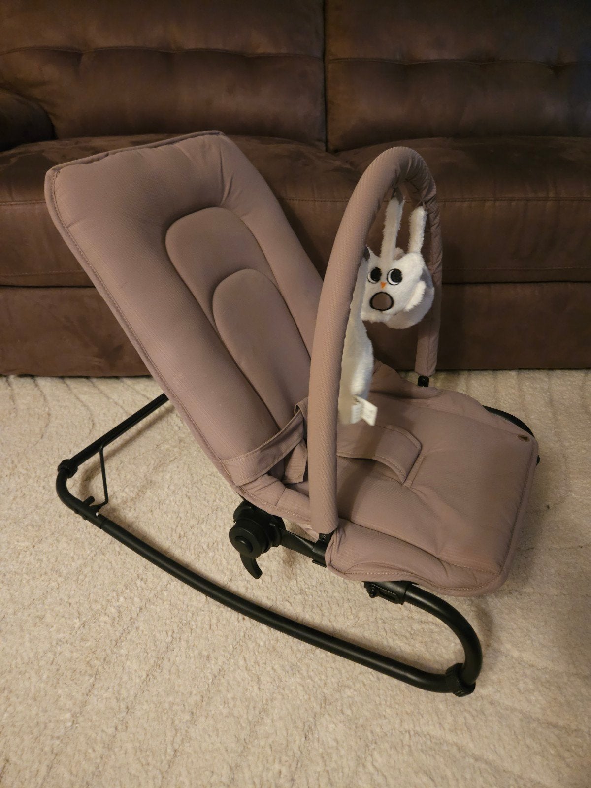 Wipstoel Topmark Beige tot 9kg (Van Asten), Kinderen en Baby's, Wipstoeltjes, Verstelbaar, Wipstoel, Ophalen of Verzenden, Zo goed als nieuw