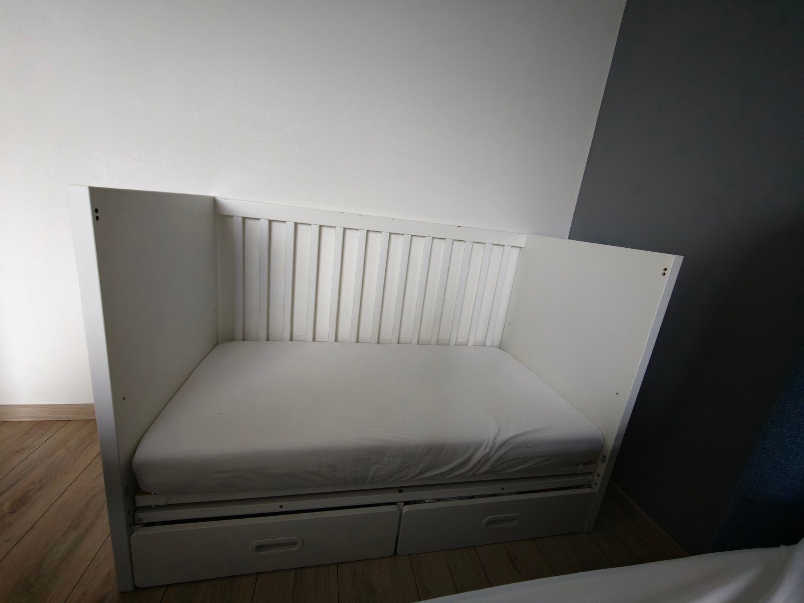 IKEA STUVA ledikant + matras, Ophalen, Gebruikt, Ledikant