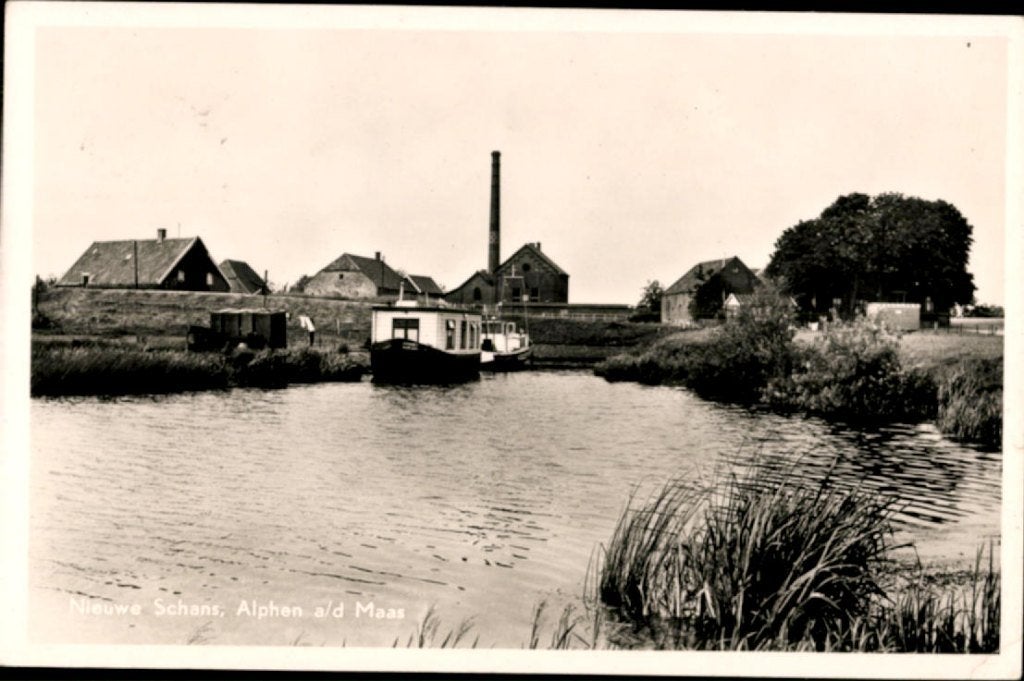 Alphen a/d Maas KVR06 1394 Nieuwe Schans, Ophalen of Verzenden, 1960 tot 1980, Gelopen, Gelderland