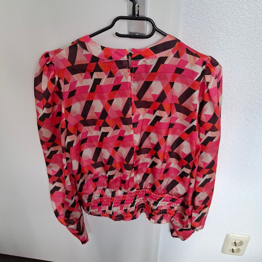 Kleurrijke blouse van Rinascimento maat S, Verzenden, Rinascimento, Zo goed als nieuw, Roze