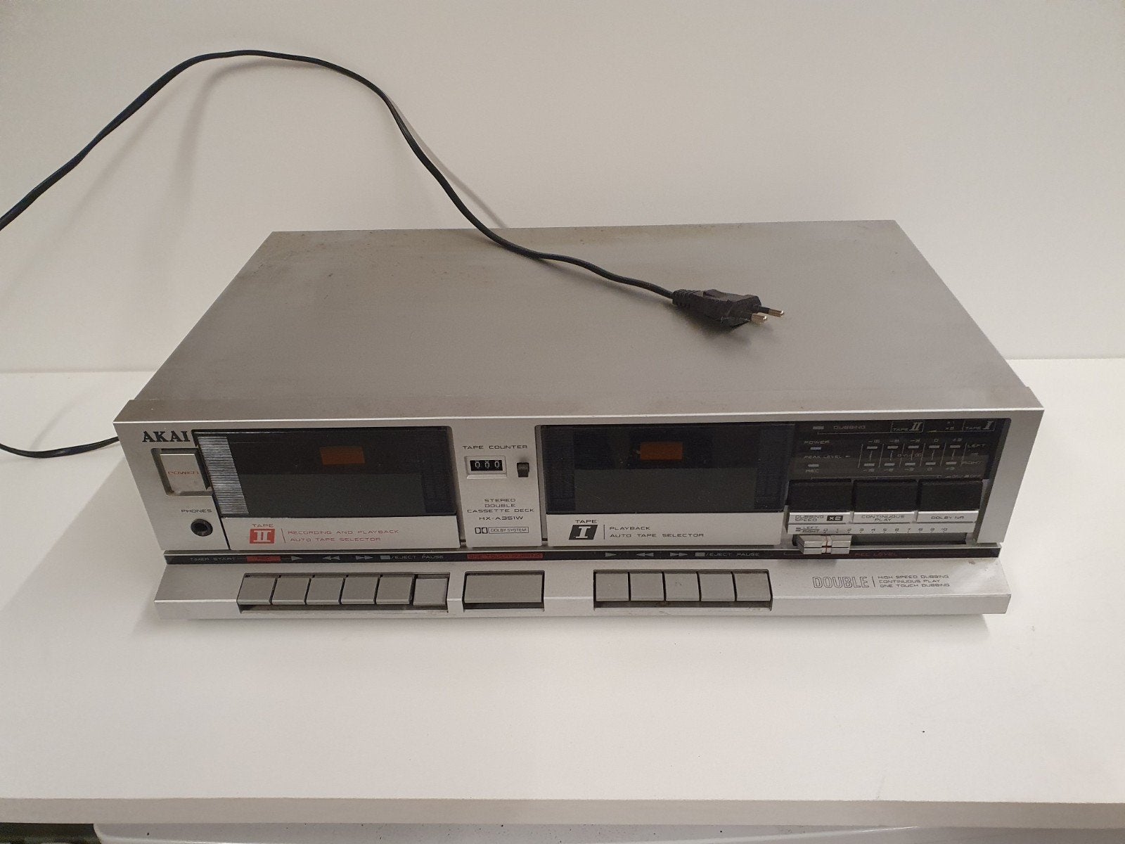 Akai HX A351W, Ophalen of Verzenden, Zo goed als nieuw