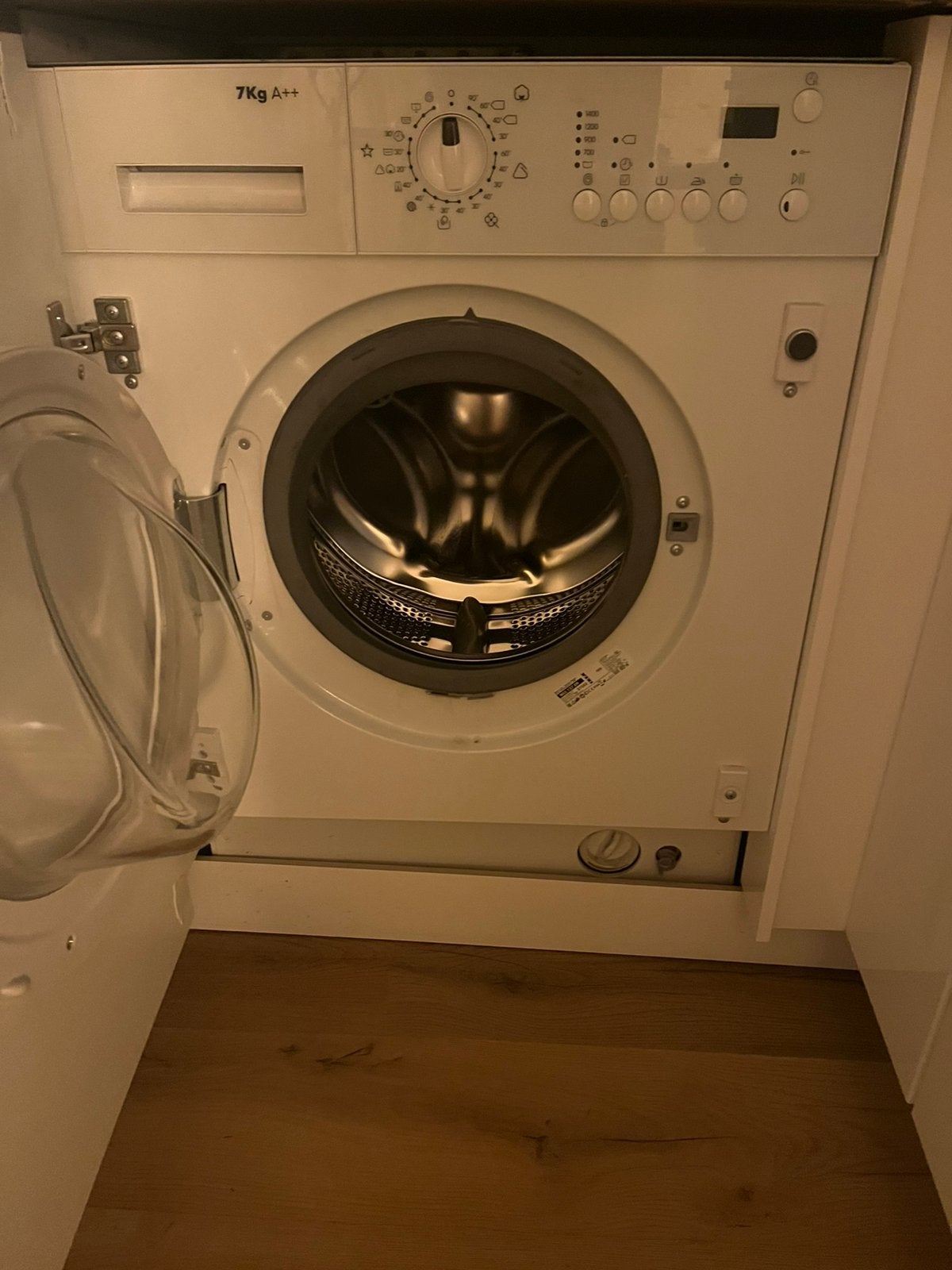 Inbouw wasmachine gratis, Witgoed en Apparatuur, Ophalen, Gebruikt, Minder dan 85 cm, Energieklasse A of zuiniger