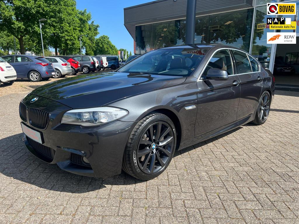BMW 5-serie 535d Upgrade Edition Automaat, Navi-pro, trekhaa, Auto's, BMW, Automaat, Euro 5, Achterwielaandrijving, Gebruikt