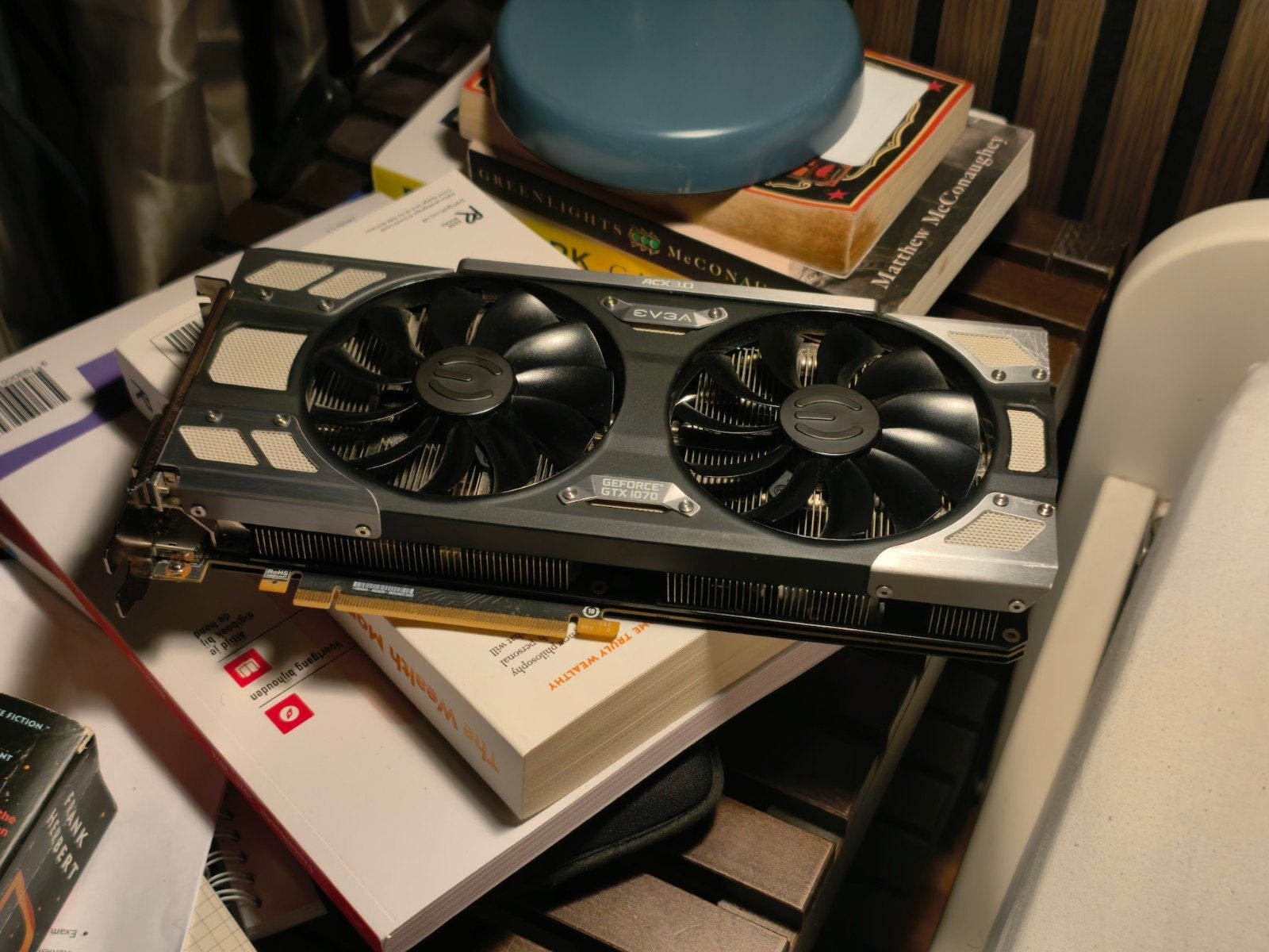 GeForce GTX 1070 FTW Gaming, Computers en Software, PCI-Express 3, HDMI, Ophalen of Verzenden, Nvidia