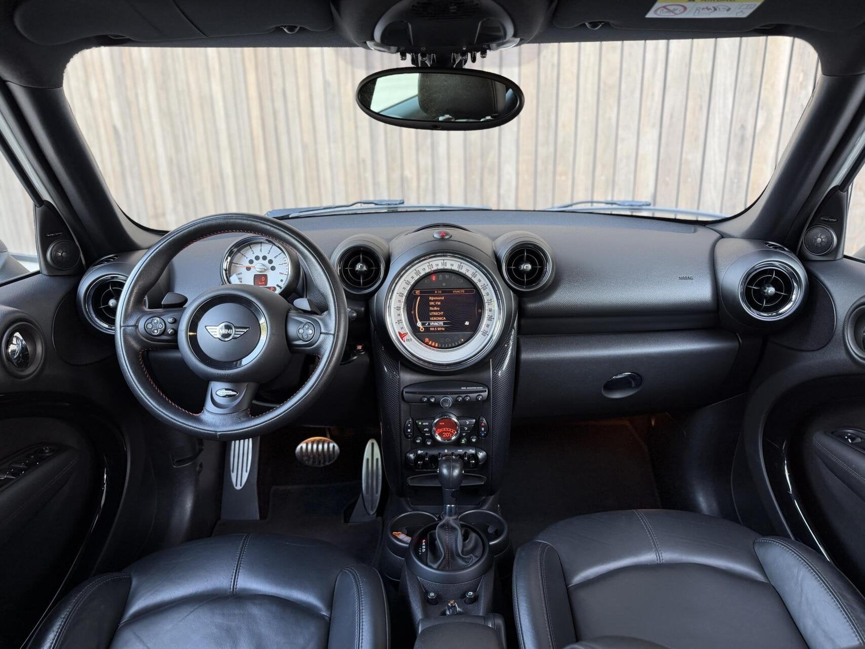 Mini Countryman 1.6 Cooper S ALL4 JCW | XENON | LEDER | MOOI, Auto's, Euro 5, Gebruikt, Wit, Leder