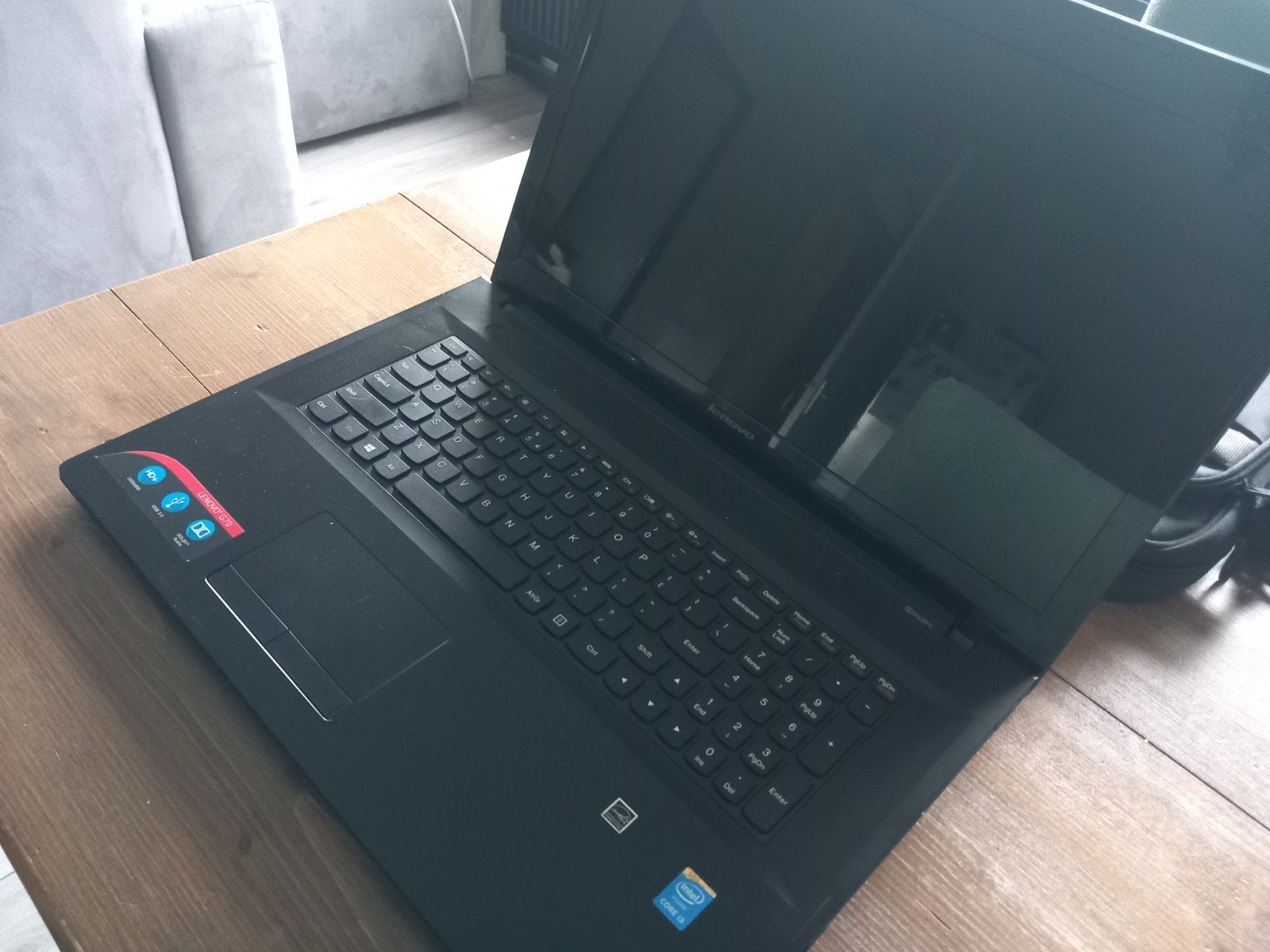 Lenovo laptop - Ideapad 110-17ACL - 17 inch - AMD A8, Ophalen, Gebruikt, 2 tot 3 Ghz, Qwerty