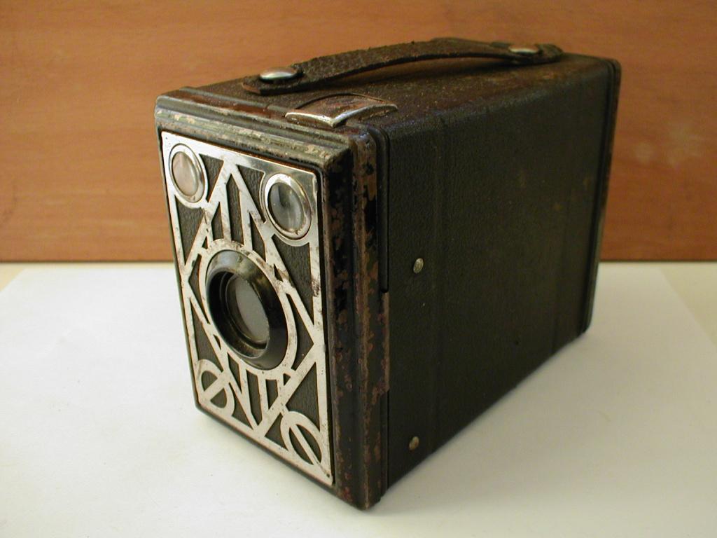 George Paris Gap fotocamera, Art Deco, Audio, Tv en Foto, Fotocamera's Analoog, Ophalen of Verzenden, Gebruikt, Compact, Overige Merken