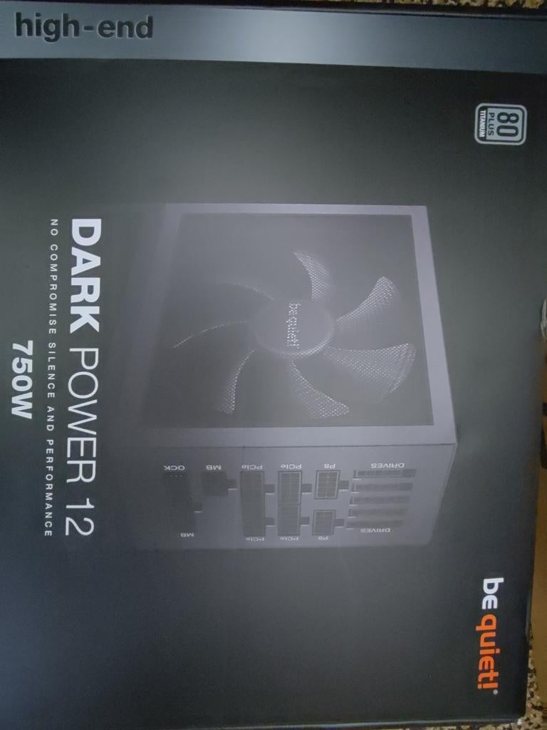 Be Quiet! Dark Power 12 750w voeding, Ophalen