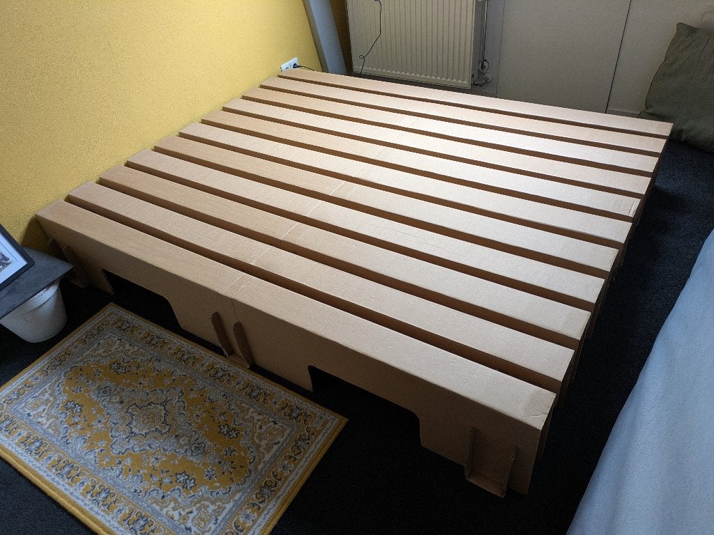 Bedbodem Kartent, Ophalen, Tweepersoons, Zo goed als nieuw, Bedbodem