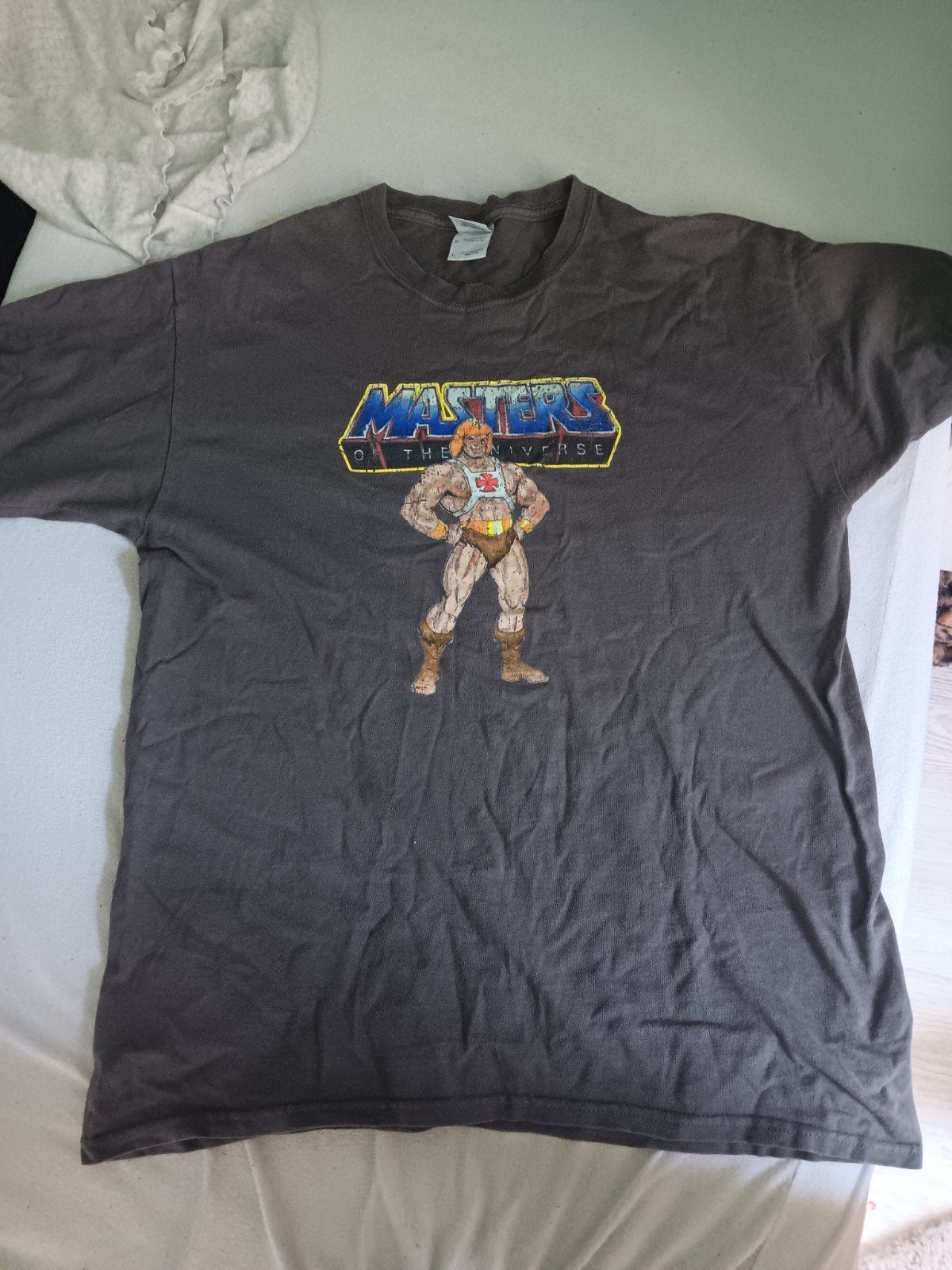 Masters of the universe he man motu T-shirt jaren 80 retro, Ophalen of Verzenden, Maat 56/58 (XL)