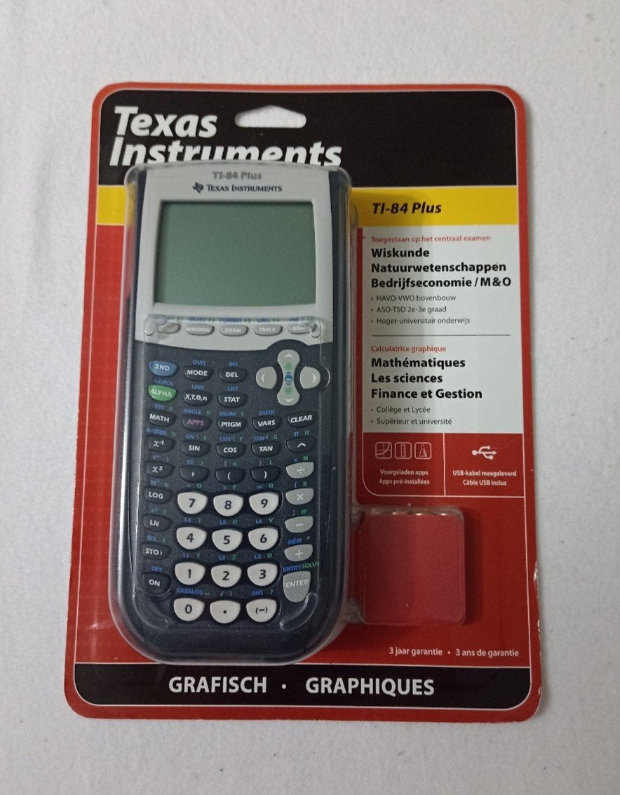 TI-84 Plus Rekenmachine, Ophalen, Grafische rekenmachine, Nieuw