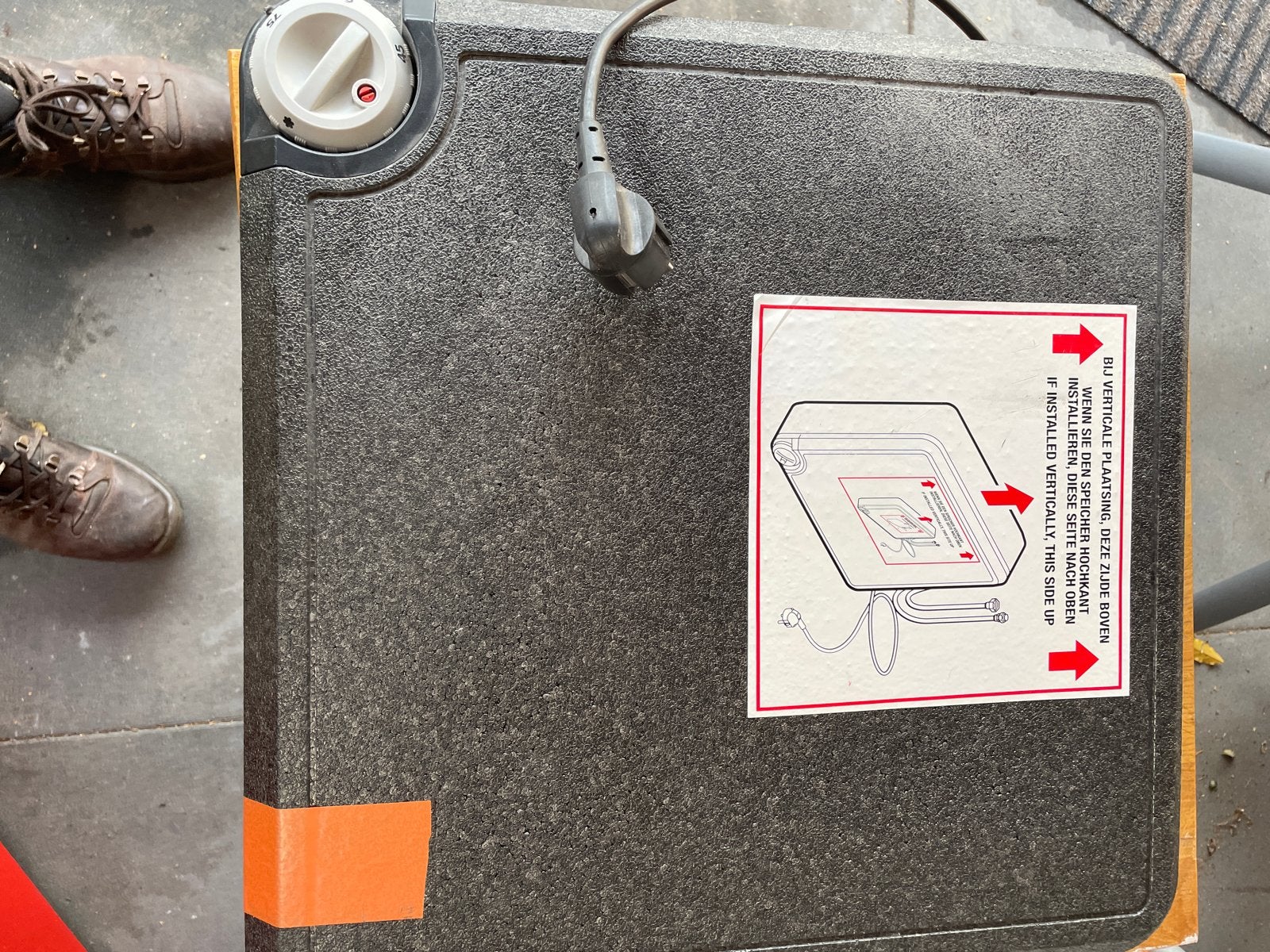 Inventum Modesto Q10 Boiler 10 Liter, Gebruikt, Aardgas, Minder dan 20 liter, Onbekend