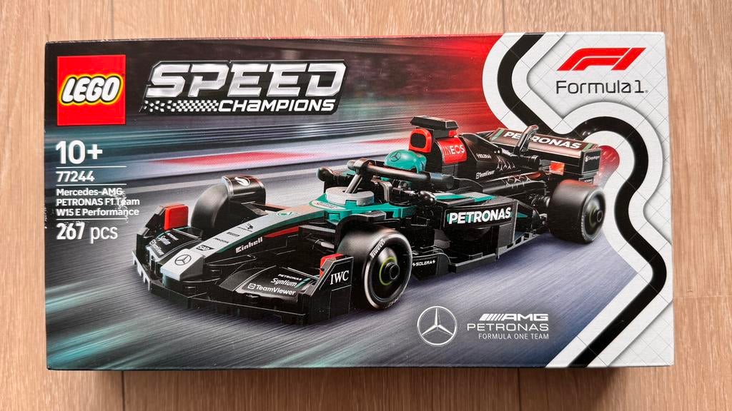 LEGO Speed Champions Mercedes-AMG F1 W15 E Performance 77244, Lego, Nieuw, Inclusief doos, Complete set