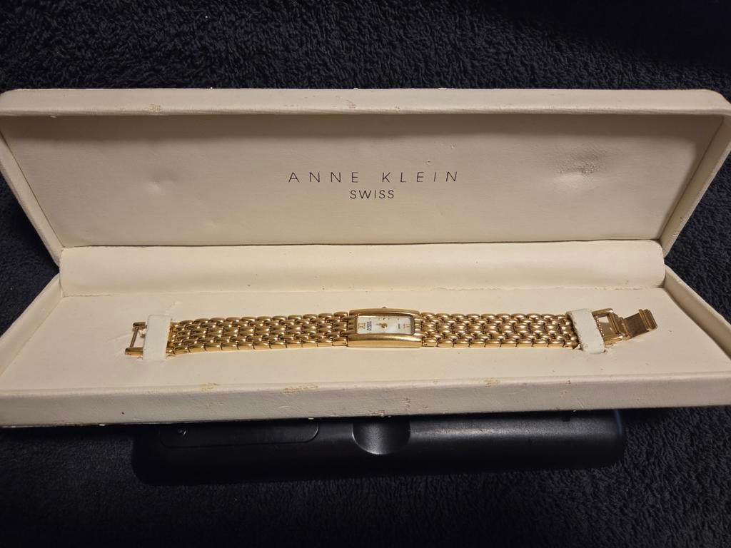 Anne Klein dameshorloge, Ophalen of Verzenden, Gebruikt, Staal, Overige merken
