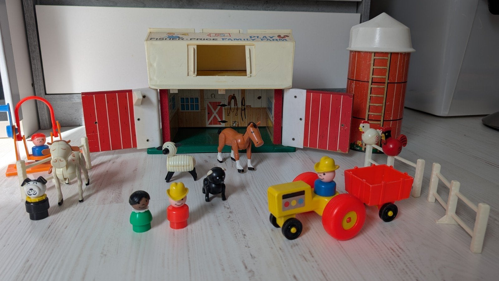 Fisher Price family farm vintage, Ophalen of Verzenden, Gebruikt