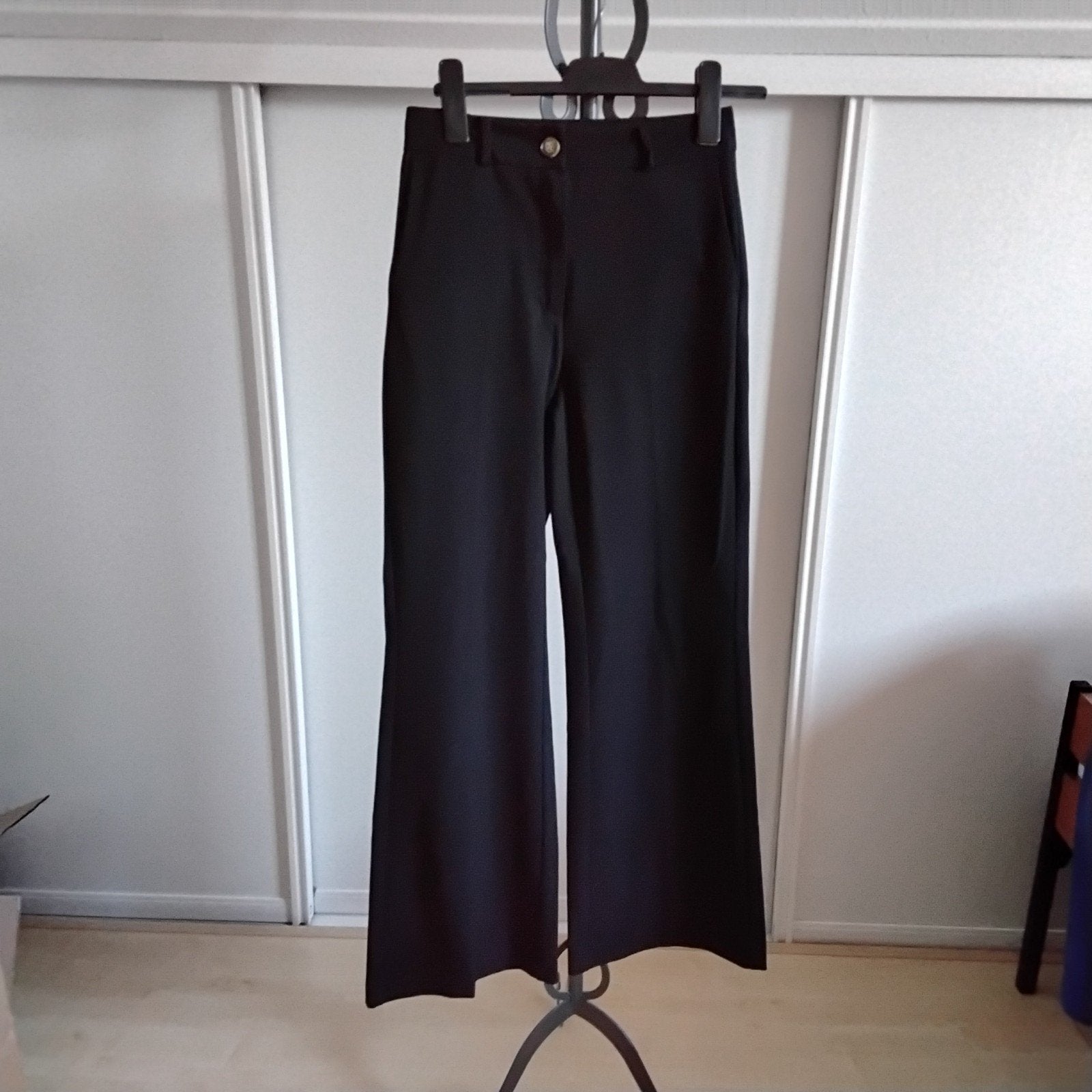 Zwarte pantalon broek Cotton Club maat XS, Zwart, Ophalen of Verzenden, Zo goed als nieuw, Maat 34 (XS) of kleiner