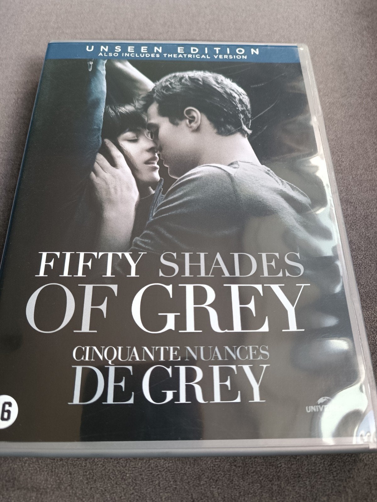 Fifty shades of grey - dvd, Cd's en Dvd's, Vanaf 12 jaar, Ophalen of Verzenden, Zo goed als nieuw