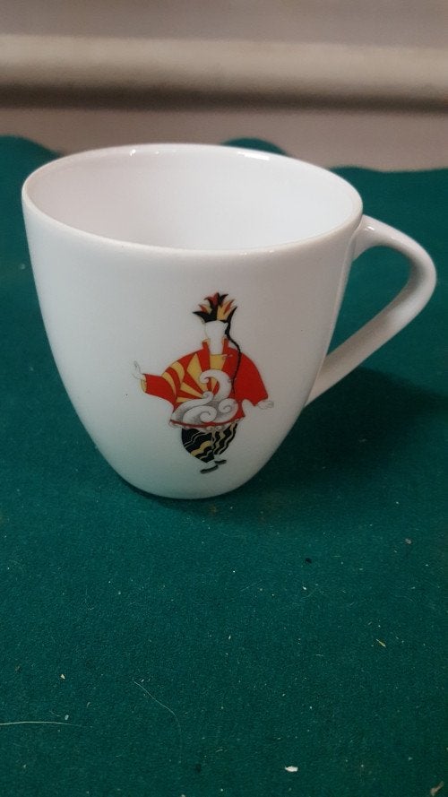 5 x kopjes , chinees figuur, Ophalen of Verzenden, 'T Olde Gre-j, Info@toldegrej.nl, Endepoelstraat 20f Didam