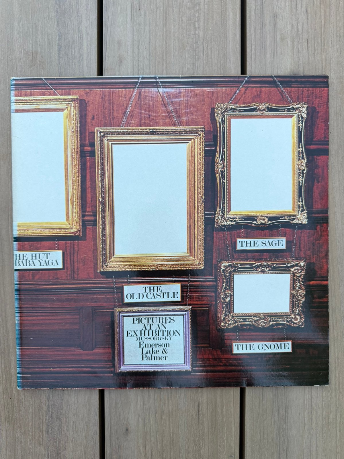 emerson Lake & Palmer “pictures at an exhibition “, Cd's en Dvd's, Vinyl | Rock, LP, Ophalen of Verzenden, Gatefold hoes, 12 inch