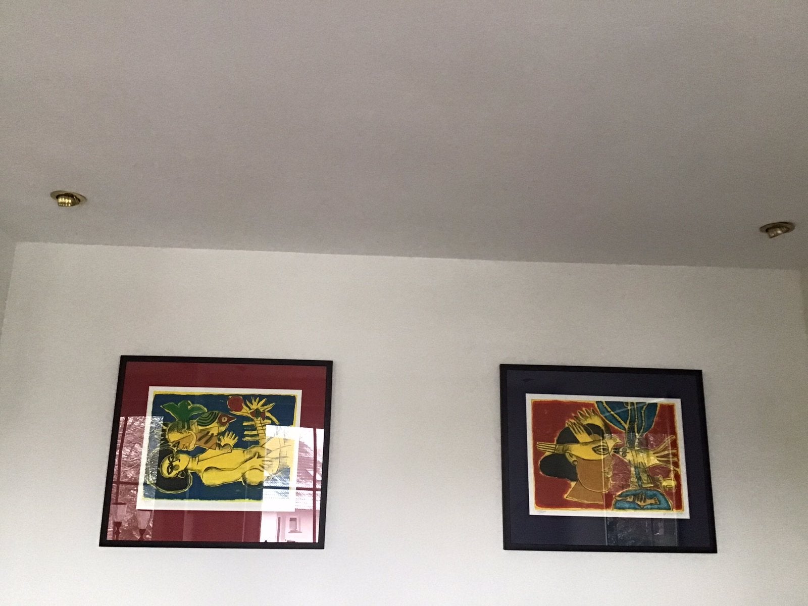Twee zeefdrukken “de Cobra tijd” uit 2004 € 899, Antiek en Kunst, Ophalen