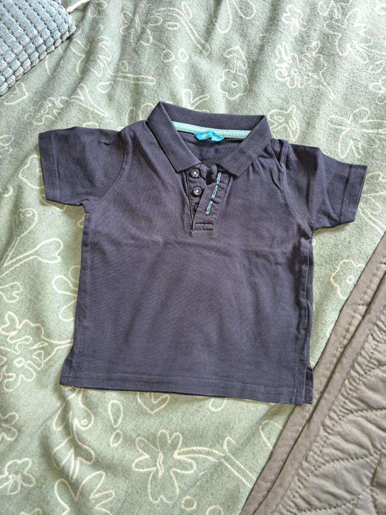 Polo shirt maat 68, Kinderen en Baby's, Babykleding | Maat 68, Ophalen of Verzenden, Zo goed als nieuw, Jongetje, Shirtje of Longsleeve