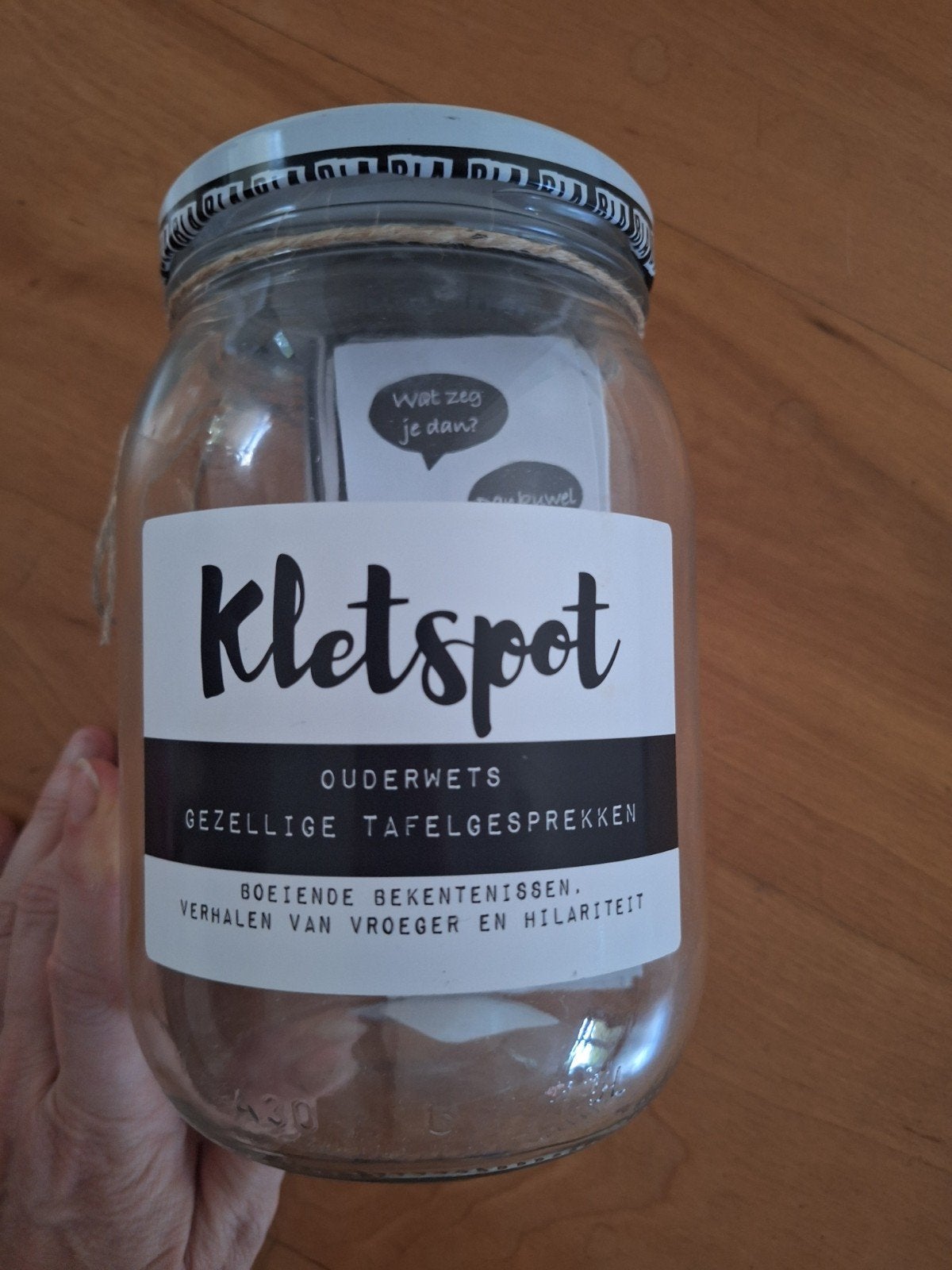 Nieuwe originele Kletspot, Een of twee spelers, Ophalen of Verzenden, Nieuw, Kletspot