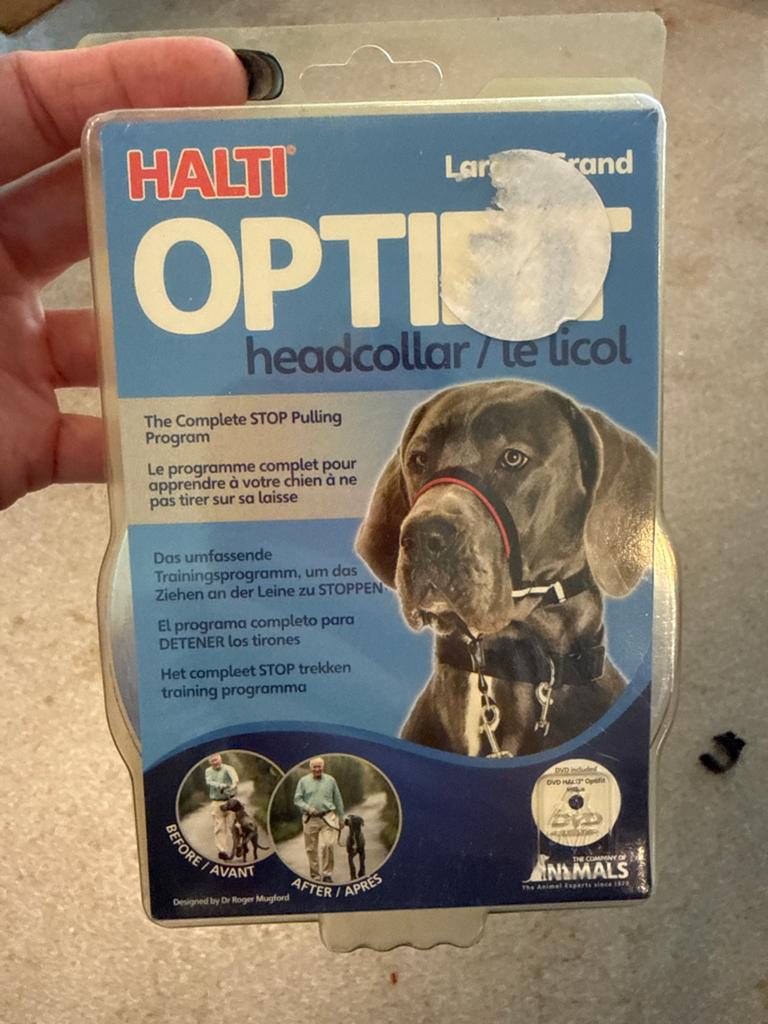 Hoofdcollar voor grote hond, Ophalen of Verzenden