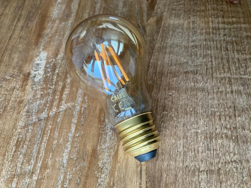 LED Filament Lamp E27 - Warm Wit Licht, Ophalen of Verzenden, Zo goed als nieuw