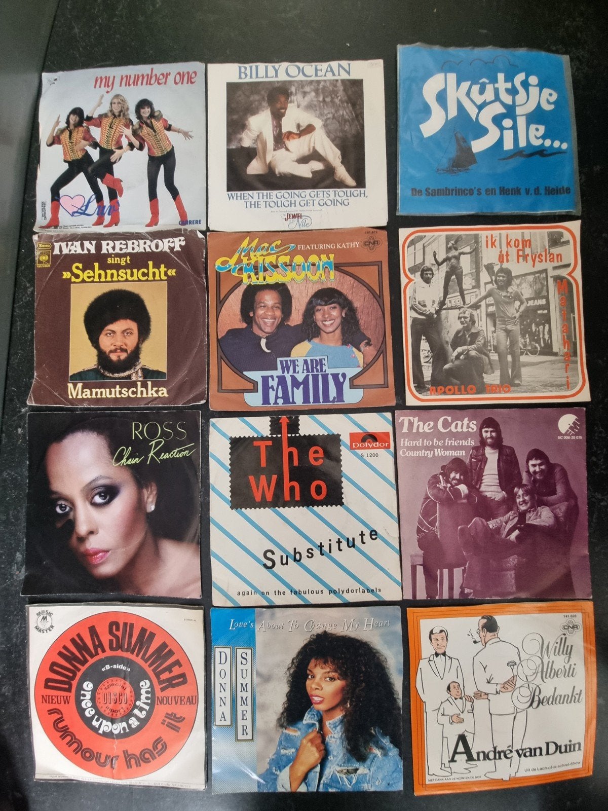 Diverse 7 inch vinyl singles - Pop, Rock, Schlager, Gebruikt, 7 inch, Ophalen of Verzenden, Pop