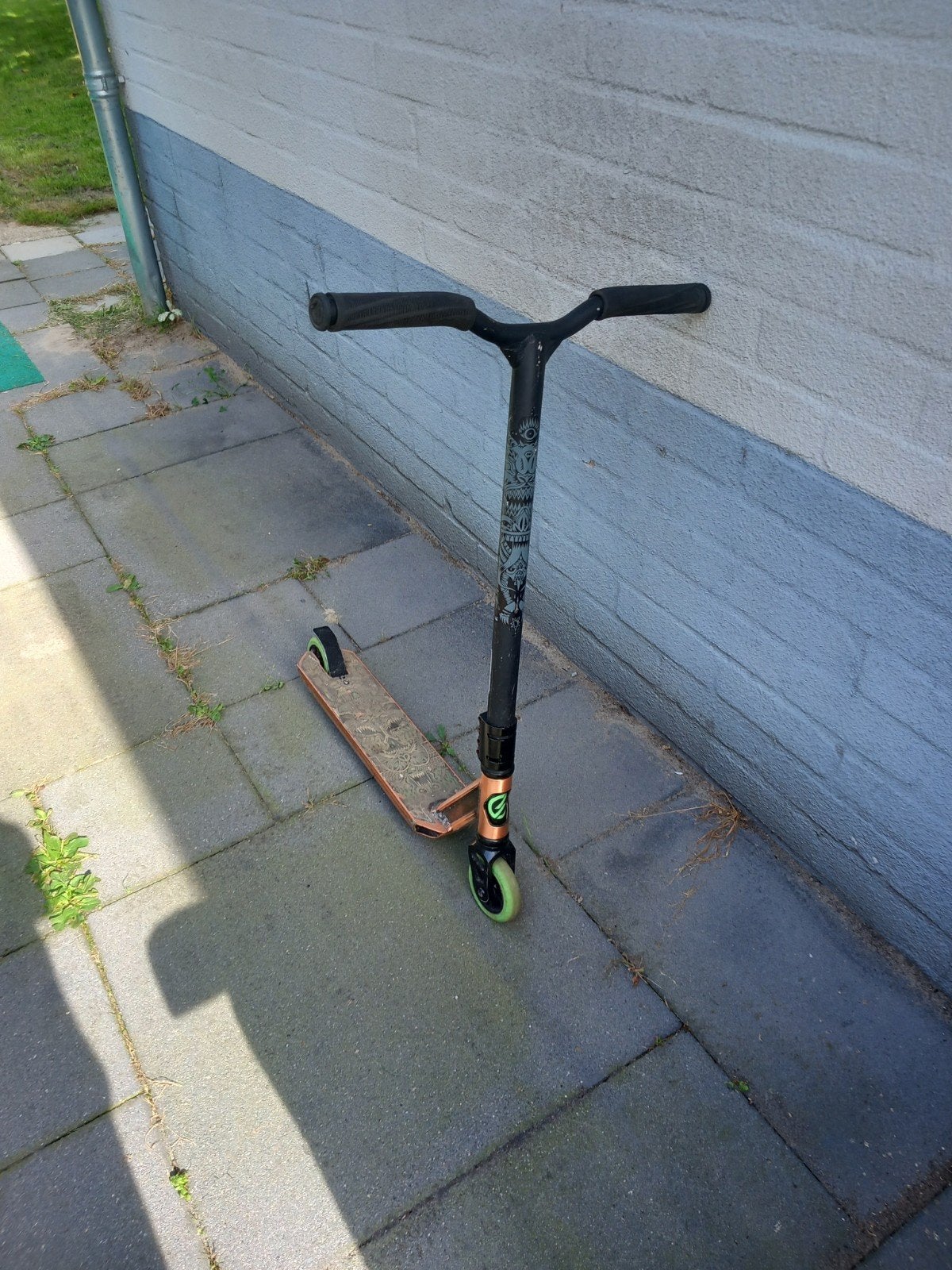 Stuntstep met uniek design voor 9 tot 11 jaar, Fietsen en Brommers, Ophalen, Gebruikt, Gewone step