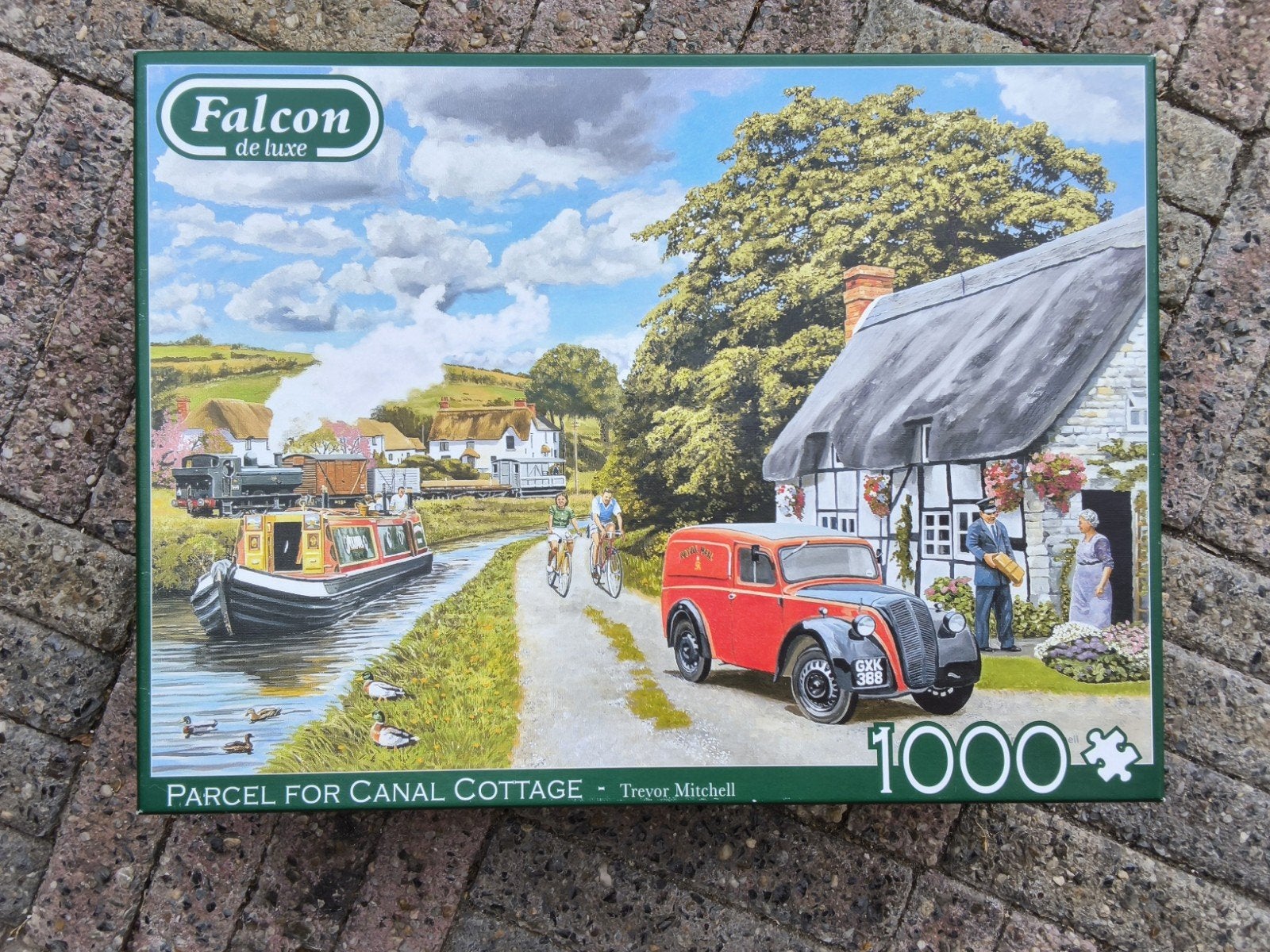 Falcon puzzels., Ophalen of Verzenden, 500 t/m 1500 stukjes, Zo goed als nieuw, Legpuzzel