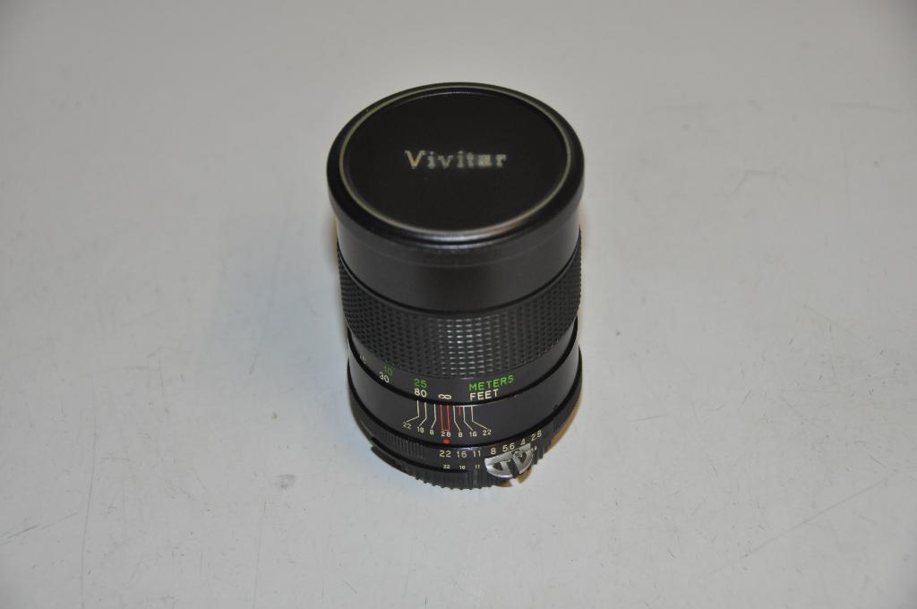 Vivitar 135 mm Nikon, Ophalen of Verzenden, Zo goed als nieuw, Telelens