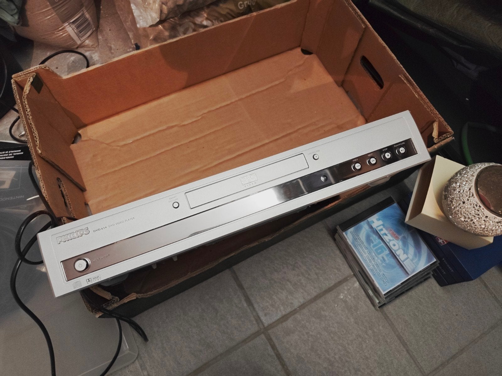 Philips DVD 634 in nette staat met afstandsbedieni, Ophalen of Verzenden, Gebruikt, Dvd-speler, Philips