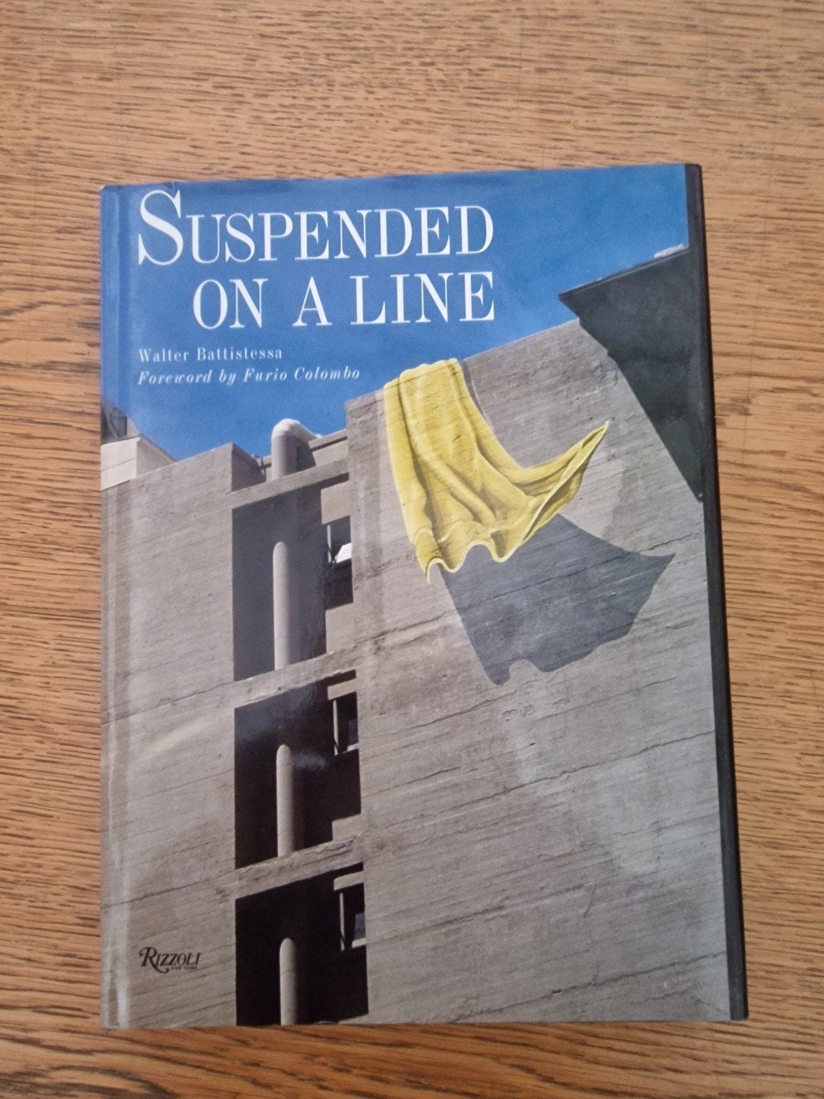 Suspended on a Line - Walter Battistessa fotografieboek, Boeken, Ophalen of Verzenden, Zo goed als nieuw, Fotografie algemeen