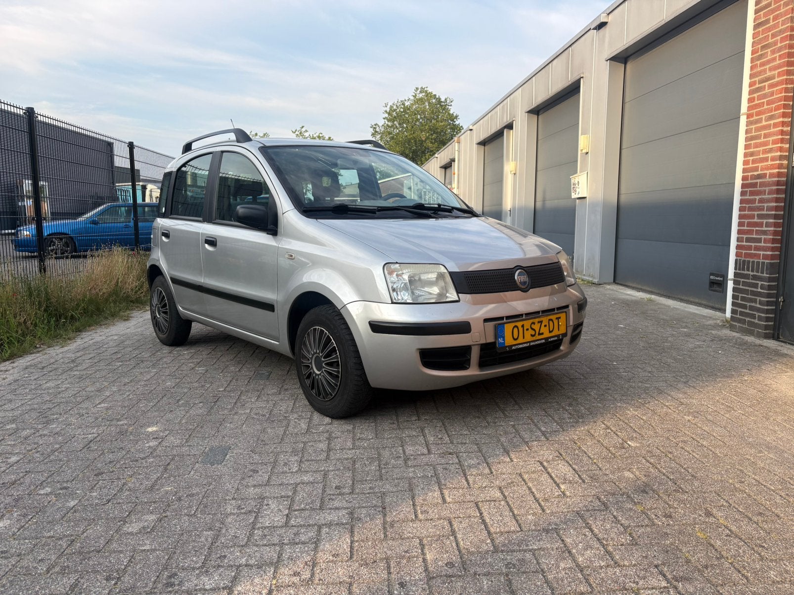 Fiat Panda 1.1 40KW 2006 Grijs NIEUWE APK, Voorwielaandrijving, 54 pk, 4 stoelen, Origineel Nederlands