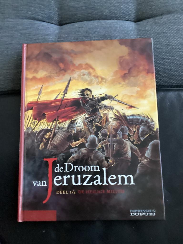 De Droom van Jeruzalem - Deel 1/4 De Heilige Militie, Eén stripboek, Ophalen of Verzenden, Gelezen