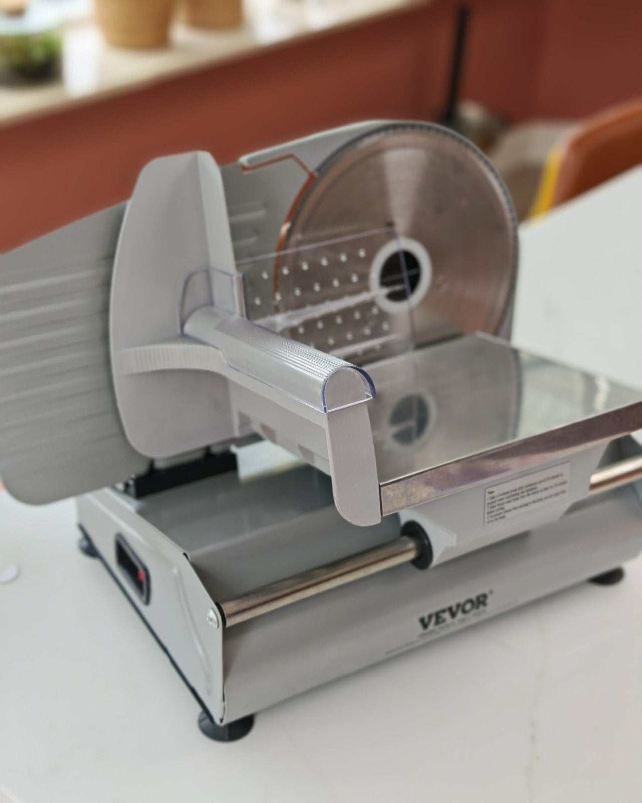 Vevor Broodsnijmachine - Ook voor vlees en kaas, Ophalen of Verzenden, Zo goed als nieuw
