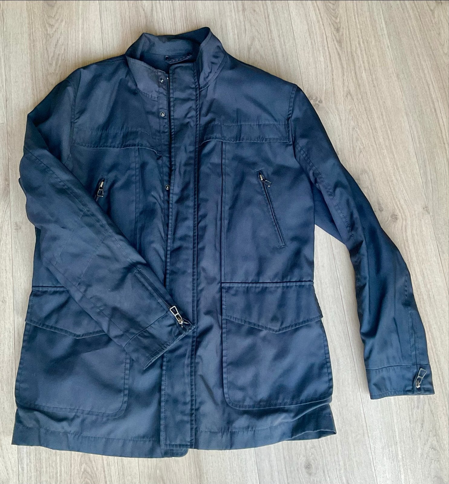 Tommy Hilfiger Isac Zomerjas/Tussenjas Heren Maat 54, Ophalen of Verzenden, Zo goed als nieuw, Maat 52/54 (L), Blauw
