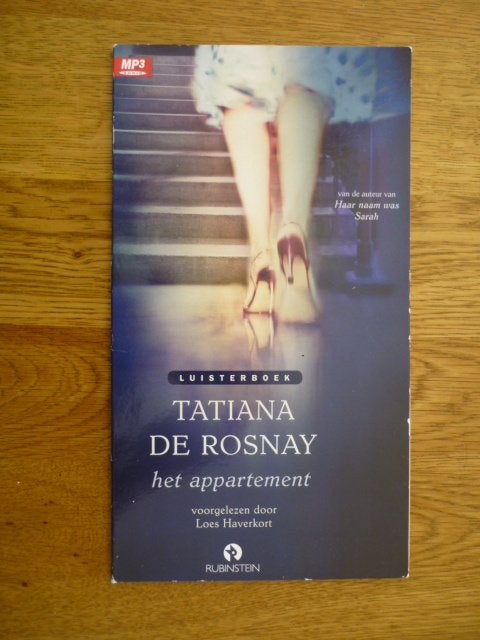 Het appartement - Tatiana de Rosnay / luisterboek, Ophalen of Verzenden, Cd, Volwassene