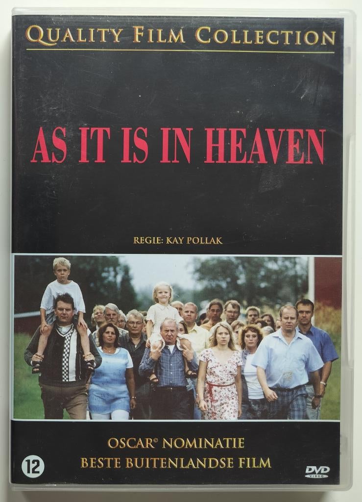 As It Is In Heaven (2004) *Quality Film Collection, Vanaf 12 jaar, Ophalen of Verzenden, Zo goed als nieuw, Scandinavië