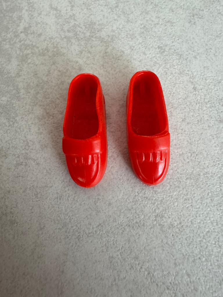 Sindy schoentjes rood vintage, Ophalen of Verzenden, Gebruikt, Accessoires