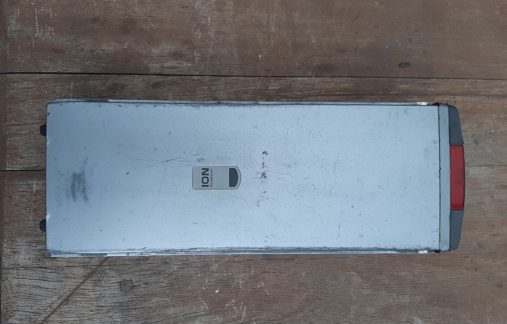 Gebruikte Accu Afkomstig Koga Miyata E-Light laad niet op, Gebruikt, Overige materialen, Overige typen, Gebruikte Accu Afkomstig Koga Miyata E-Light laad niet op