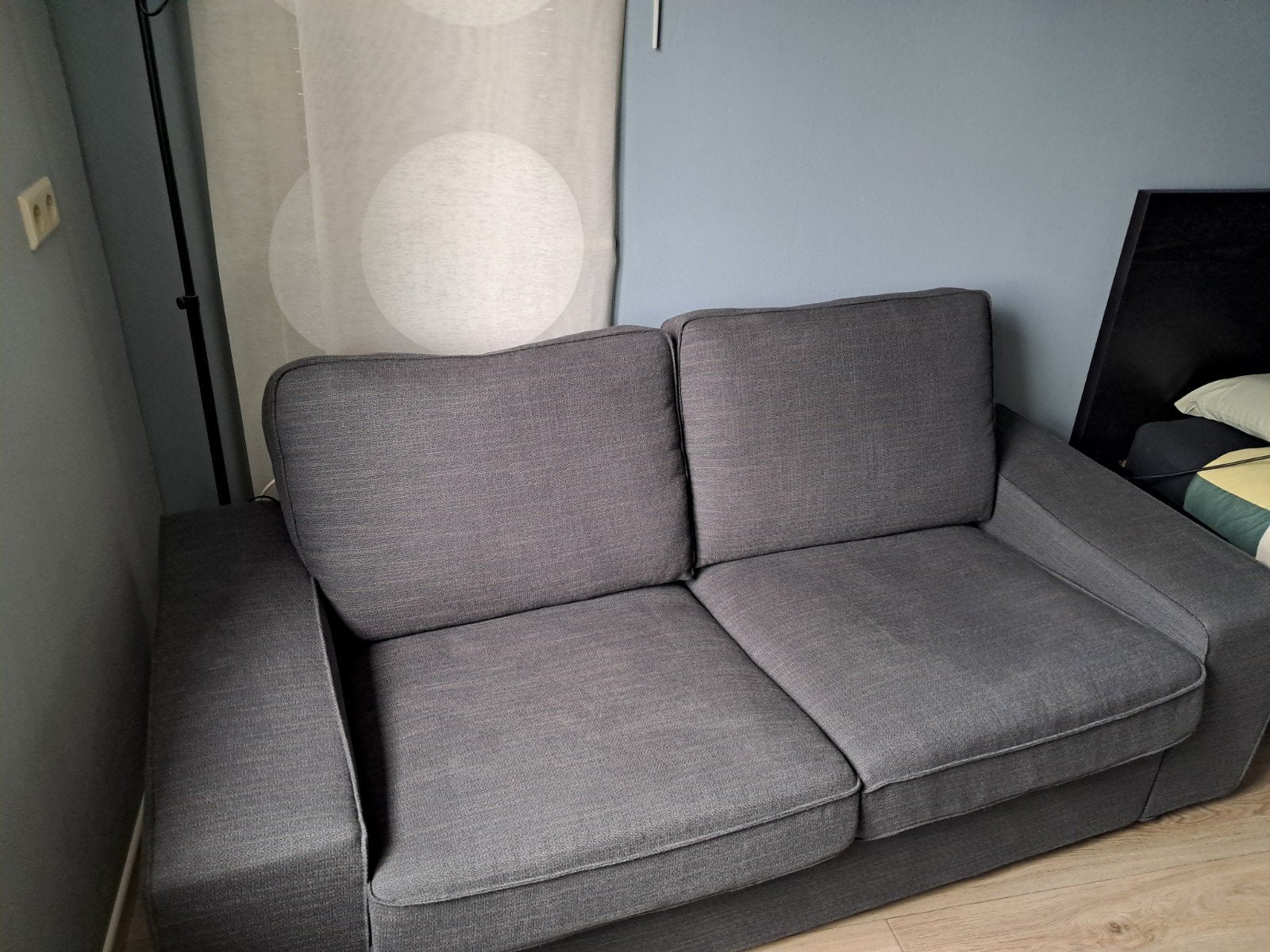 te koop 2 zits bank van Ikea, Ophalen, 150 tot 200 cm, Tweepersoons, 75 tot 100 cm