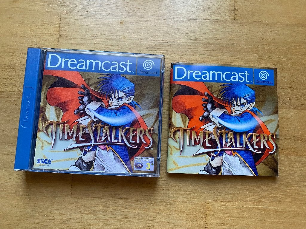 timestalkers sega dreamcast, Spelcomputers en Games, 1 speler, Racen en Vliegen, Ophalen of Verzenden, Zo goed als nieuw
