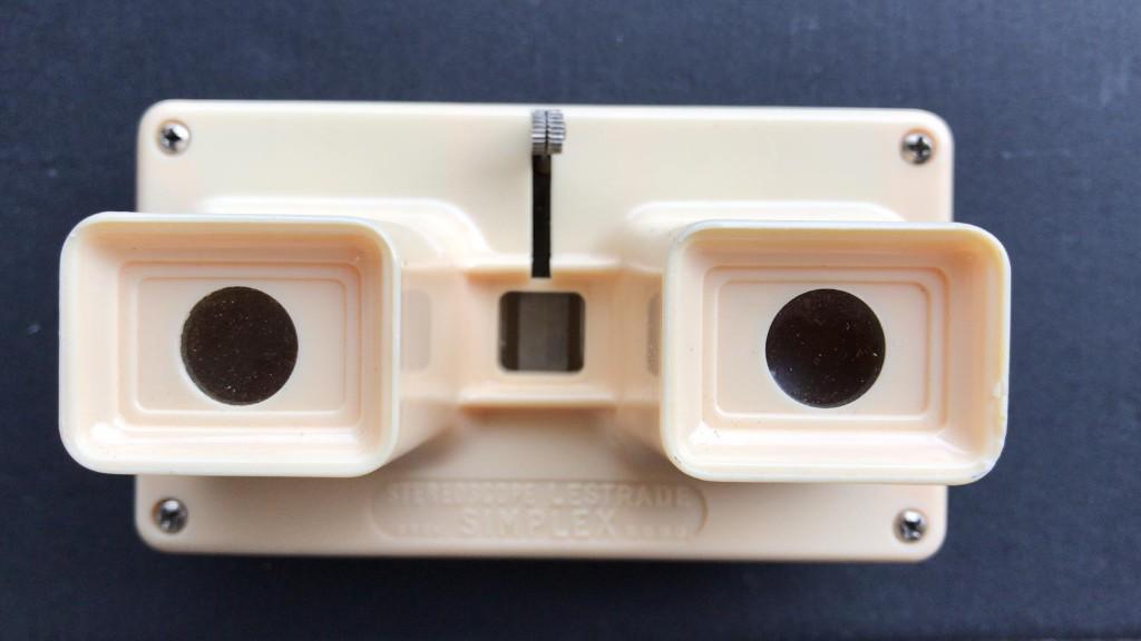 Lestrade Cream Simplex Stereoscope Lourdes 1961, Ophalen of Verzenden